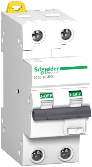 SCHNEIDER Jordfeilautomat 13A/C-2P 30mA iC60