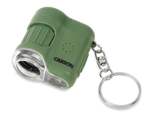 Carson Micromini 20X Digitalt Grønn Sølv 20X Led 23 Mm 38 Mm