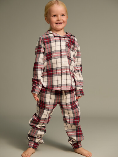 Twentyfour Dreamy Pyjamas Set Rød 122/128 Twentyfour Dreamy Pyjamas Set Rød 122/128