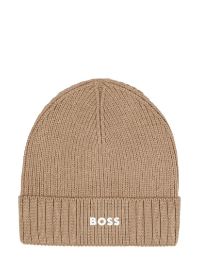BOSS Pull On Hat - Beige - 52 BOSS Pull On Hat - Beige - 52