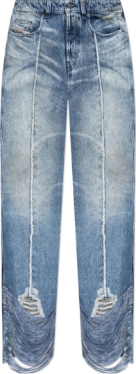 Diesel Herre Jeans Blå W32,