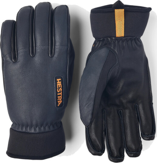Hestra Army Leather Wool Terry 5 Finger Grey Grey 9 Hestra Army Leather Wool Terry 5 Finger Grey Grey 9