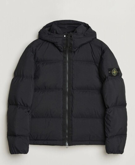 Stone Island Matt Ripstop Cordura Down Jacket Black