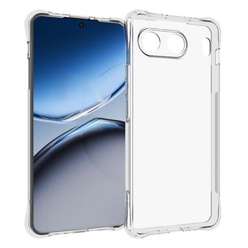 OnePlus Nord 4 Støtsikkert TPU-deksel Gjennomsiktig