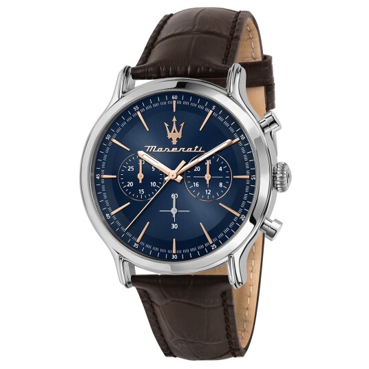 Maserati Epoca R8871618014 - Herre - 42 mm - Analog - Kvarts urverk - Mineralglas Maserati Epoca R8871618014 - Herre - 42 mm - Analog - Kvarts urverk - Mineralglas