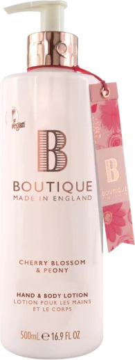 Boutique Hand & Body Lotion Cherry Blossom & Peony 500 ml