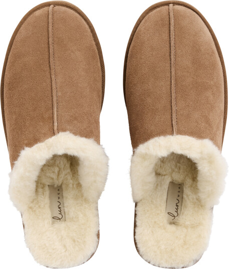 Lun Wear skinntøfler med ull 42 45 1 par