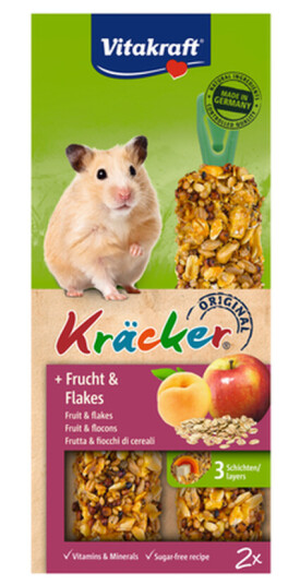 Kjeks Hamster Frukt 2-Pakning Kjeks Hamster Frukt 2-Pakning