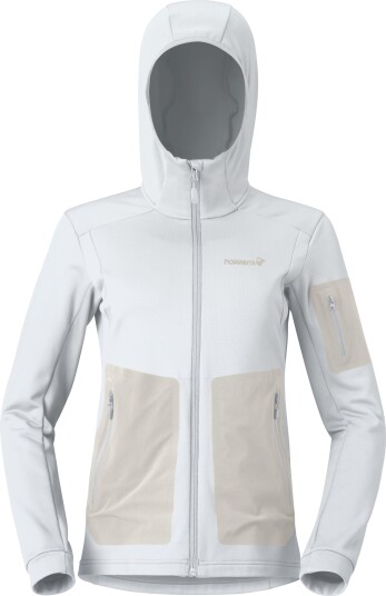Norrøna Women"s Falketind Warm Stretch Hood Snow White XS