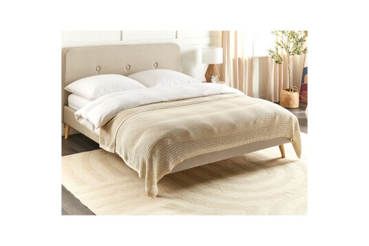 Sengeteppe Ilen Beige