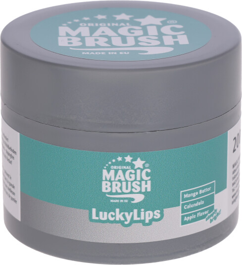 Magic Brush Lucky Lips Leppebalsam for Hester eple 150 ml Magic Brush Lucky Lips Leppebalsam for Hester eple 150 ml