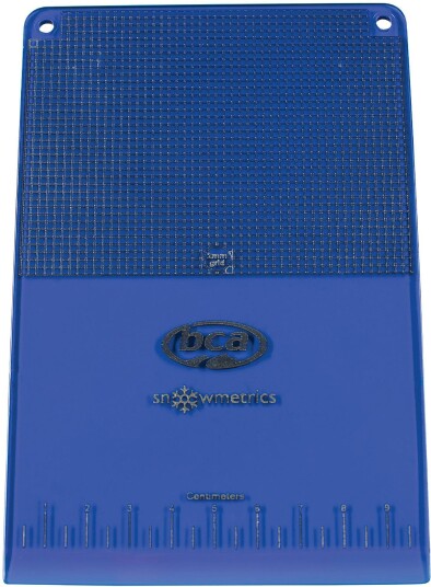 BCA Polycarbonate Crystal Cardrasterplate for å studere snøkrystaller BCA Polycarbonate Crystal Cardrasterplate for å studere snøkrystaller