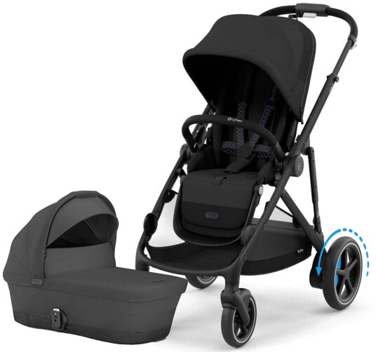 Cybex e Gazelle S Duovogn Moon Black/Black