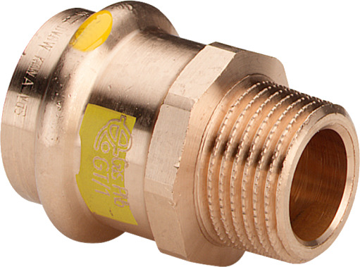 5 stk 12 mm x 1/2" Profipress G-overgang