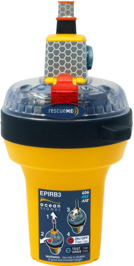 Ocean Signal rescueME EPIRB3 nødpeilesender med AIS og RLS Ocean Signal rescueME EPIRB3 nødpeilesender med AIS og RLS