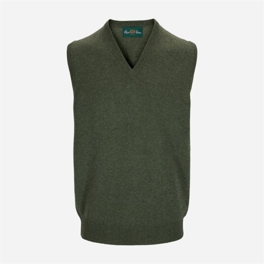 Alan Paine Slipover Lambswool - Landscape Grønn XL Alan Paine Slipover Lambswool - Landscape Grønn XL