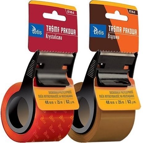 Tetis Tetis Gt105 Pakketape 48Mmx25m Krystall Tetis