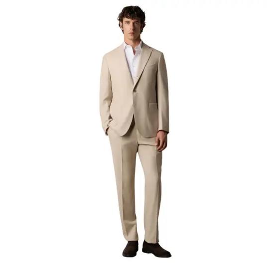 Brooks Brothers Herre Dress Beige L,