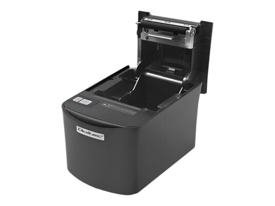 Qoltec Kvitteringsskriver Termolinje Rull (8 Cm) 203 Dpi Inntil 250 Mm/Sek Usb Svart