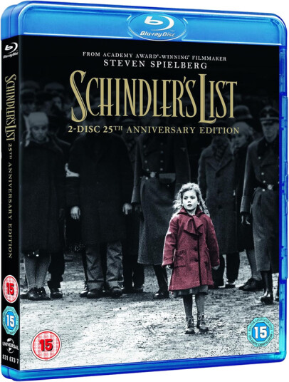 Schindler's List 1993 / Schindlers liste Bluray Schindler's List 1993 / Schindlers liste Bluray
