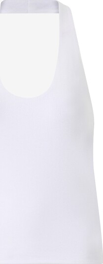 Gina Tricot   Topp Halterneck   Hvit
