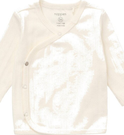 Noppies Top Ls   EGRET   50