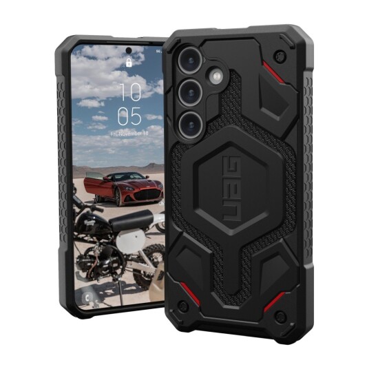 UAG SAMSUNG GALAXY S24 MONARCH DEKSEL, KEVLAR SVART