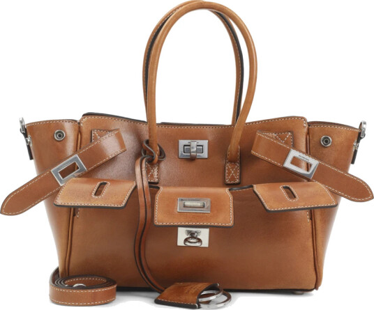 Balenciaga Dame Vesker Brun ONE SIZE,
