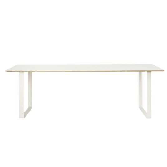 Muuto 70/70 Bord 108x255 Cm Eikefiner / Spisebord & Barbord Eikefanér Hvit 65041