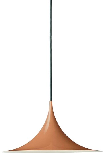 GUBI Semi- Taklampe Liten Blankstekt Gresskar GUBI Semi- Taklampe Liten Blankstekt Gresskar