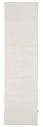 Plain gangteppe off-white