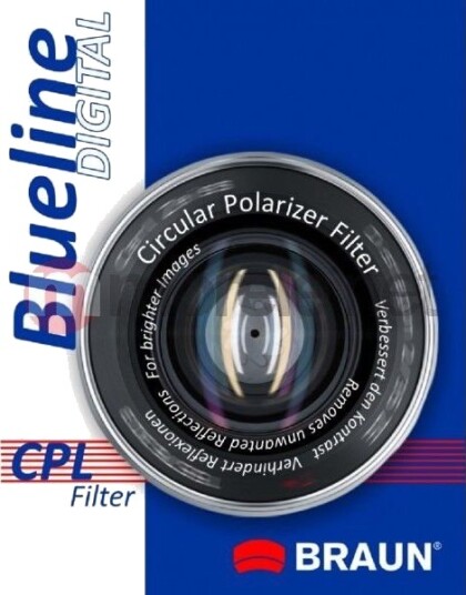 Filtr Braun Phototechnik Filtr Foto Blueline Cpl 37Mm Blcpl37 Filtr Braun Phototechnik Filtr Foto Blueline Cpl 37Mm Blcpl37
