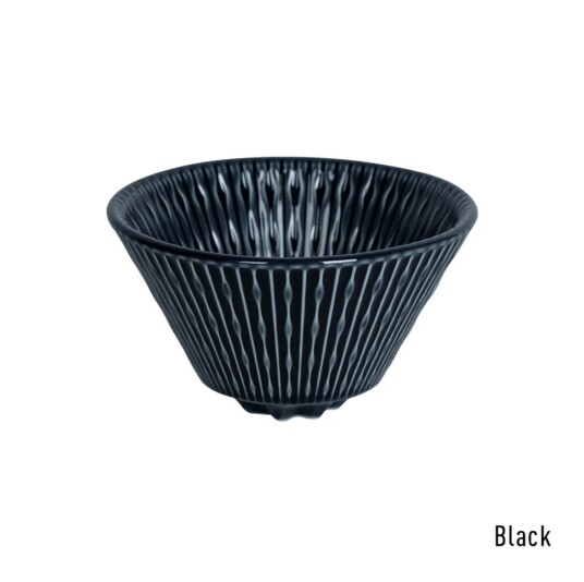 Loveramics Flatbed Coffee Dripper Black Loveramics Flatbed Coffee Dripper Black