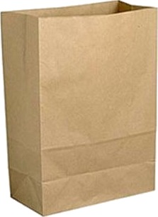 Klodsbundspose 320X170x450 Mm 25 Ltr. Fsc 80G Brun 200 Stk.