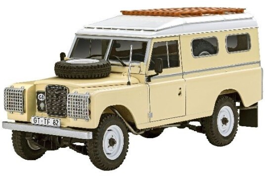 Revell Land Rover Series III LWB 1:24 Modellsett for Modellbygging