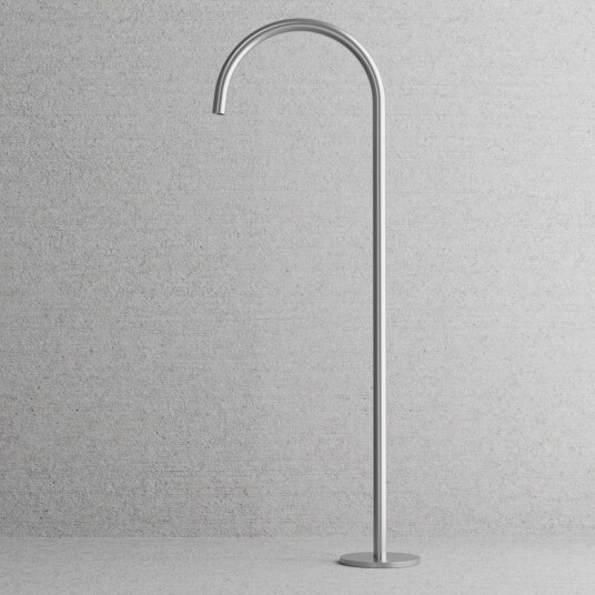 Scandtap Steel Harmonized Gulvmontert Badekartut Original