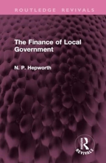 The Finance of Local Government