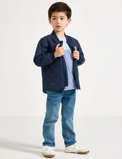 Lindex Quilted Jacket Blue 110