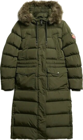 Superdry | Everest Faux Fur Longline Jkt | 12