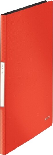 Leitz Solid   Displaybok   20 Rom   For A4   Kapasitet: 40 Ark   Rød