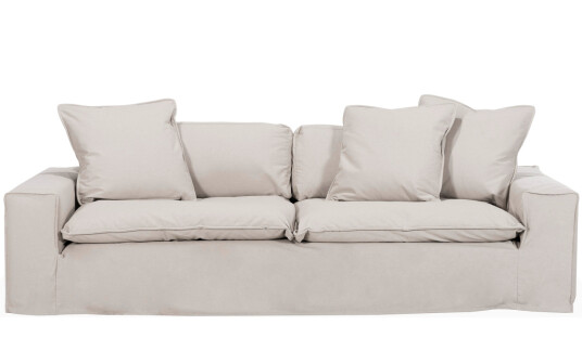 Soffadirekt DOVER Grand Deluxe 4 seters sofa Linnebeige