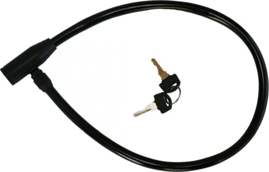 Sykkellås KINGUARD 7004 65cmx9mm Black Sykkellås KINGUARD 7004 65cmx9mm Black