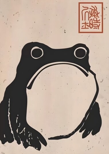 Plakat Froske Kunst