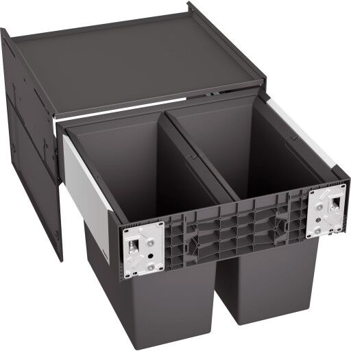 Blanco Select II 50/2 kildesorteringssystem 38 liter sort