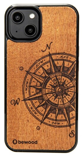 Bewood Traveler Merbau Tredeksel Til Iphone 15