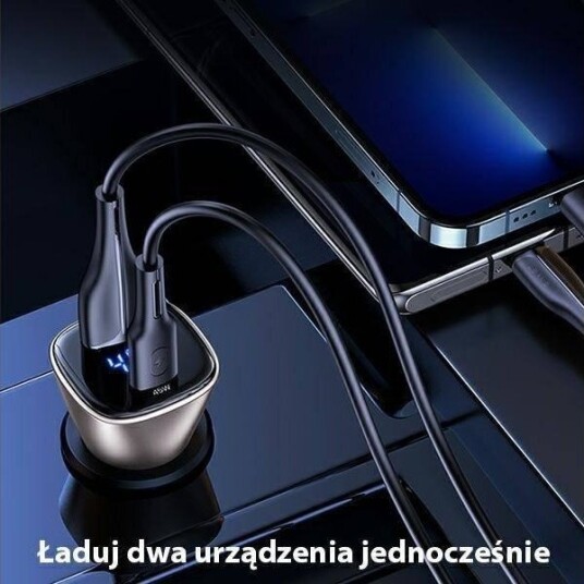 Usams Lad. Sam. C29 45W Billader 2Xusb-A Fast Charge Lys Gul (Cc154cc01) (Us-Cc154)
