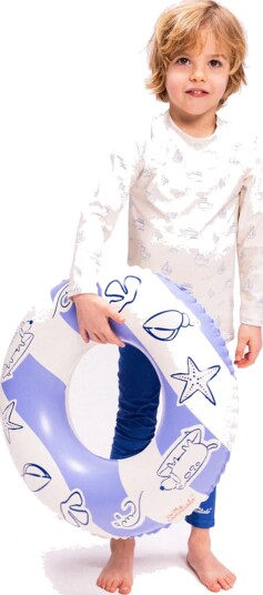 Swim Essentials Swimring 55 Cm Surfer Blue ONE SIZE Swim Essentials Swimring 55 Cm Surfer Blue ONE SIZE