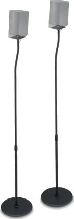 Hama Speaker Stand Universal 2-pack Black