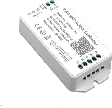Ledlife WiFi RGB+W controller Tuya/Smart Life uten fjernkontroll Google Home Amazon Alexa kompatibel 12V 120W 24V 240W Ledlife WiFi RGB+W controller Tuya/Smart Life uten fjernkontroll Google Home Amazon Alexa kompatibel 12V 120W 24V 240W