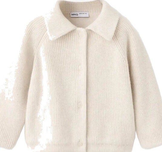Mango Fine Knit Cardigan LT PASTEL BROWN 9 12M Mango Fine Knit Cardigan LT PASTEL BROWN 9 12M